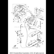 CONTROL CABLE pour Yamaha 2010 WaveRunner FX CRUISER SHO - FX1800AJ - 2010