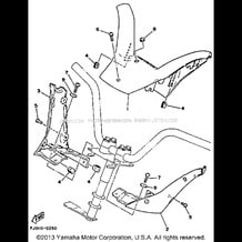 STEERING 2 pour Yamaha 1993 WaveRunner WAVE RUNNER III - WRA650R - 1993