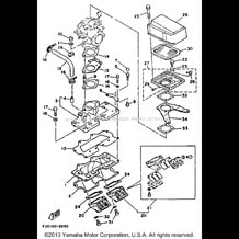 AIR FILTER pour Yamaha 1993 WaveRunner WAVE RUNNER III 650 (WRA650RA) 1993