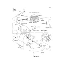 Cooling pour Kawasaki 2001 1100 STX D.I.