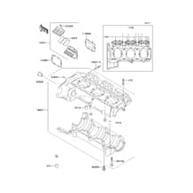 Crankcase pour Kawasaki 2001 1100 STX D.I.