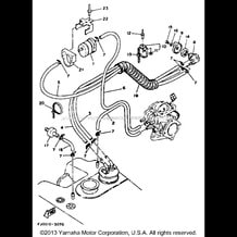 FUEL FILTER pour Yamaha 1993 WaveRunner WAVE RUNNER III 650 (WRA650RA) 1993