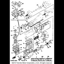 GASKET KIT pour Yamaha 1993 WaveRunner WAVE RUNNER III 650 (WRA650RA) 1993
