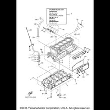 CRANKCASE pour Yamaha 2010 WaveRunner WAVERUNNER FZR - GX1800J - 2010