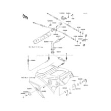 Cables pour Kawasaki 2001 900 STX