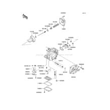 Carburetor Parts pour Kawasaki 2001 900 STX