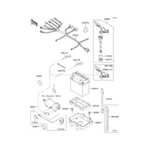 Electrical Equipment pour Kawasaki 2001 900 STX