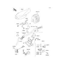 Handlebar pour Kawasaki 2001 900 STX